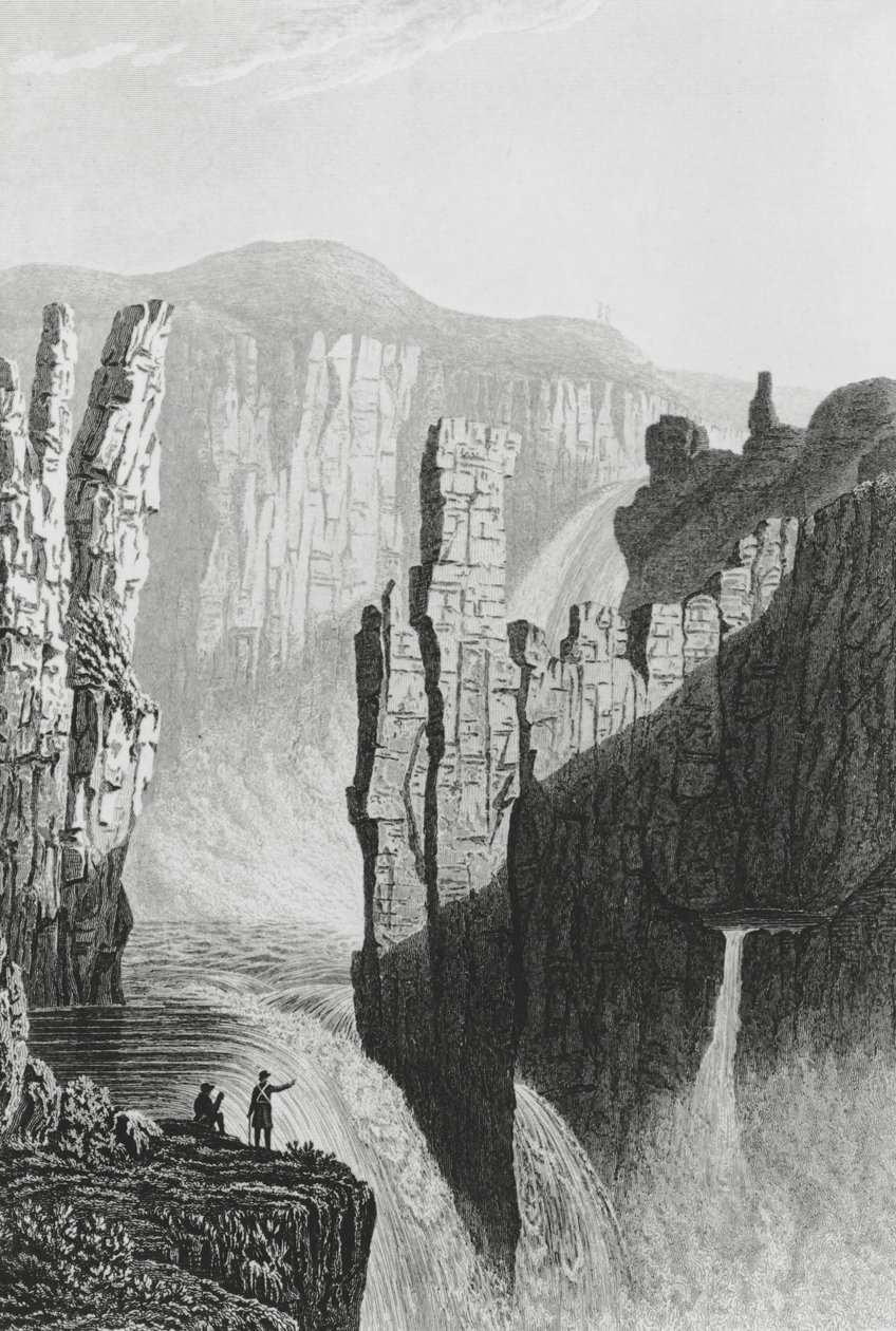Wilberforce Falls Estimated at 250 Feet High by George Back