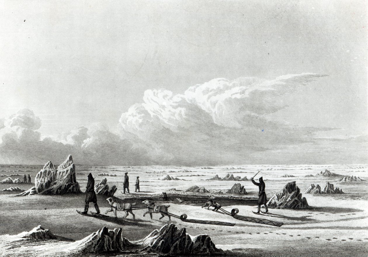 Winter Travelling on Great Slave Lake, from 
