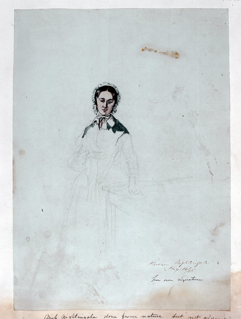 An Unfinished Portrait of Florence Nightingale, 1856