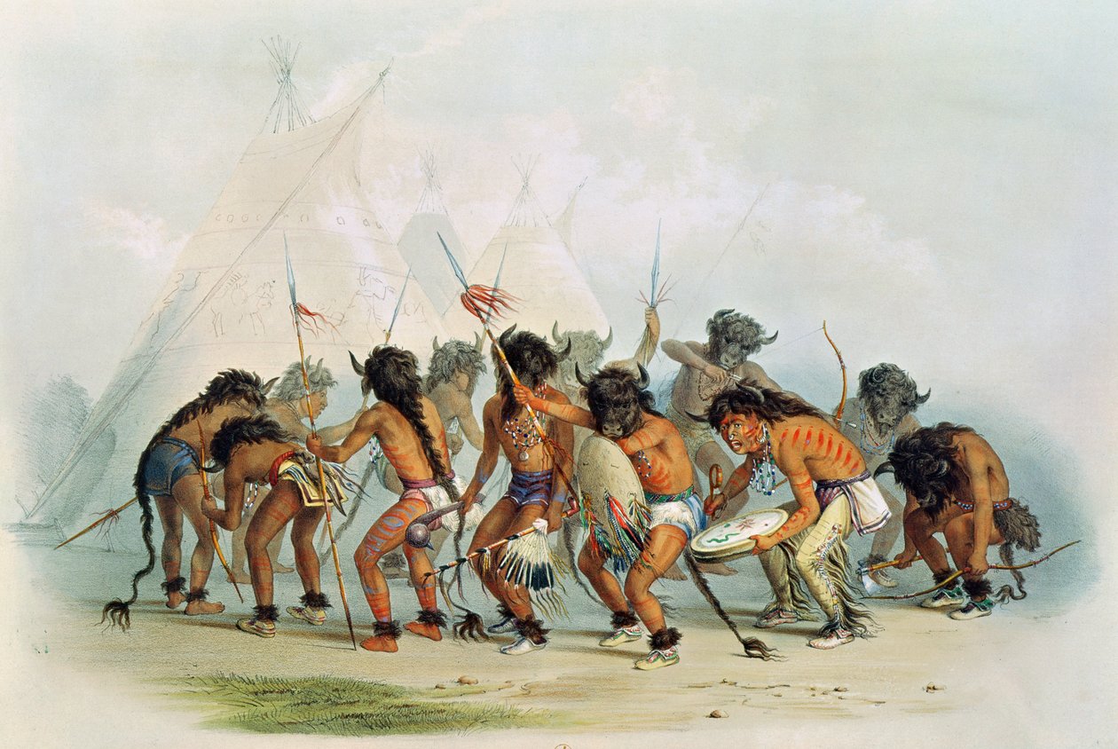 Buffalo Dance by George Catlin