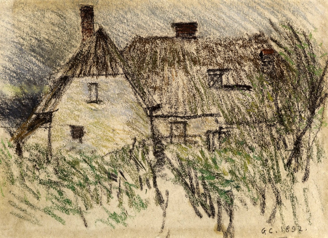 Cottage near Walberswick, Suffolk, 1892 by George Clausen
