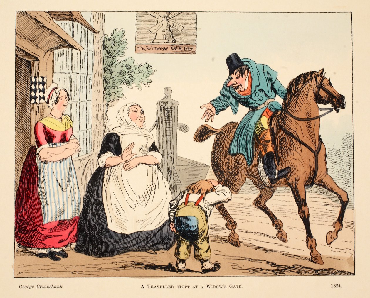 A Traveller Stopt at a Widow