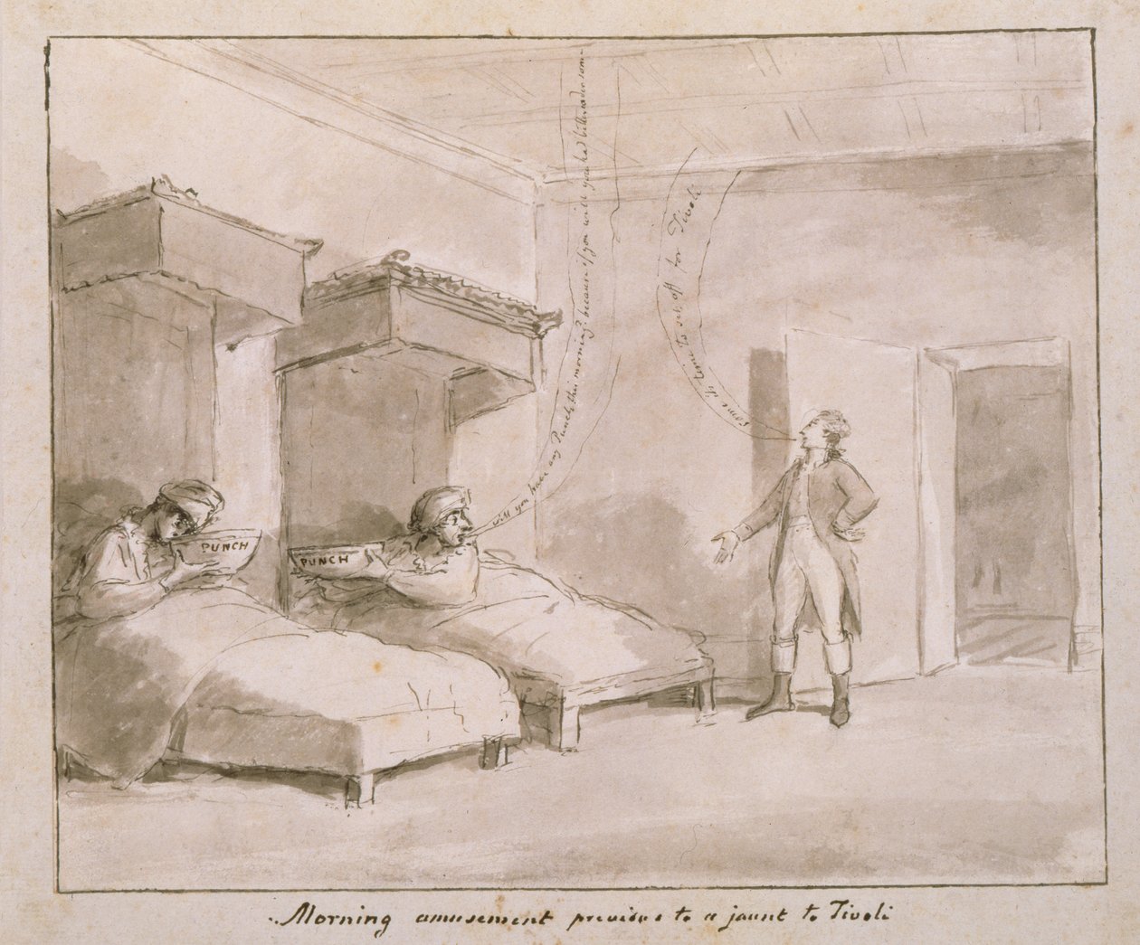 Morning Amusements before a Trip to Tivoli by George Dance