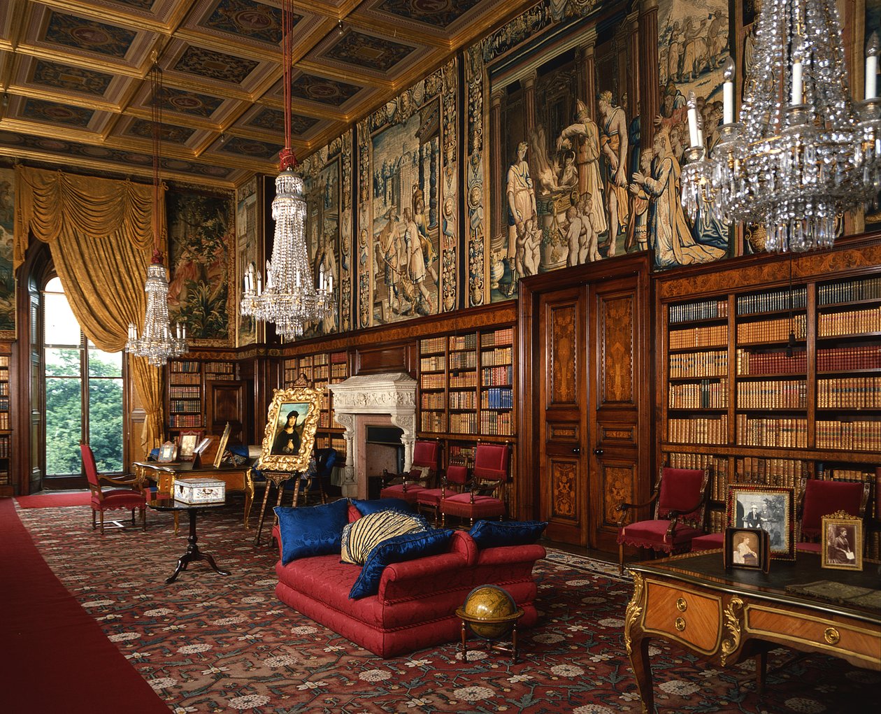 View of the Library by George E. Fox
