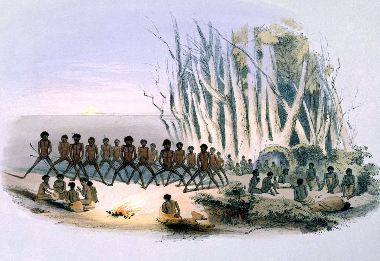 The Aboriginal Inhabitants: The Palti Dance, from 