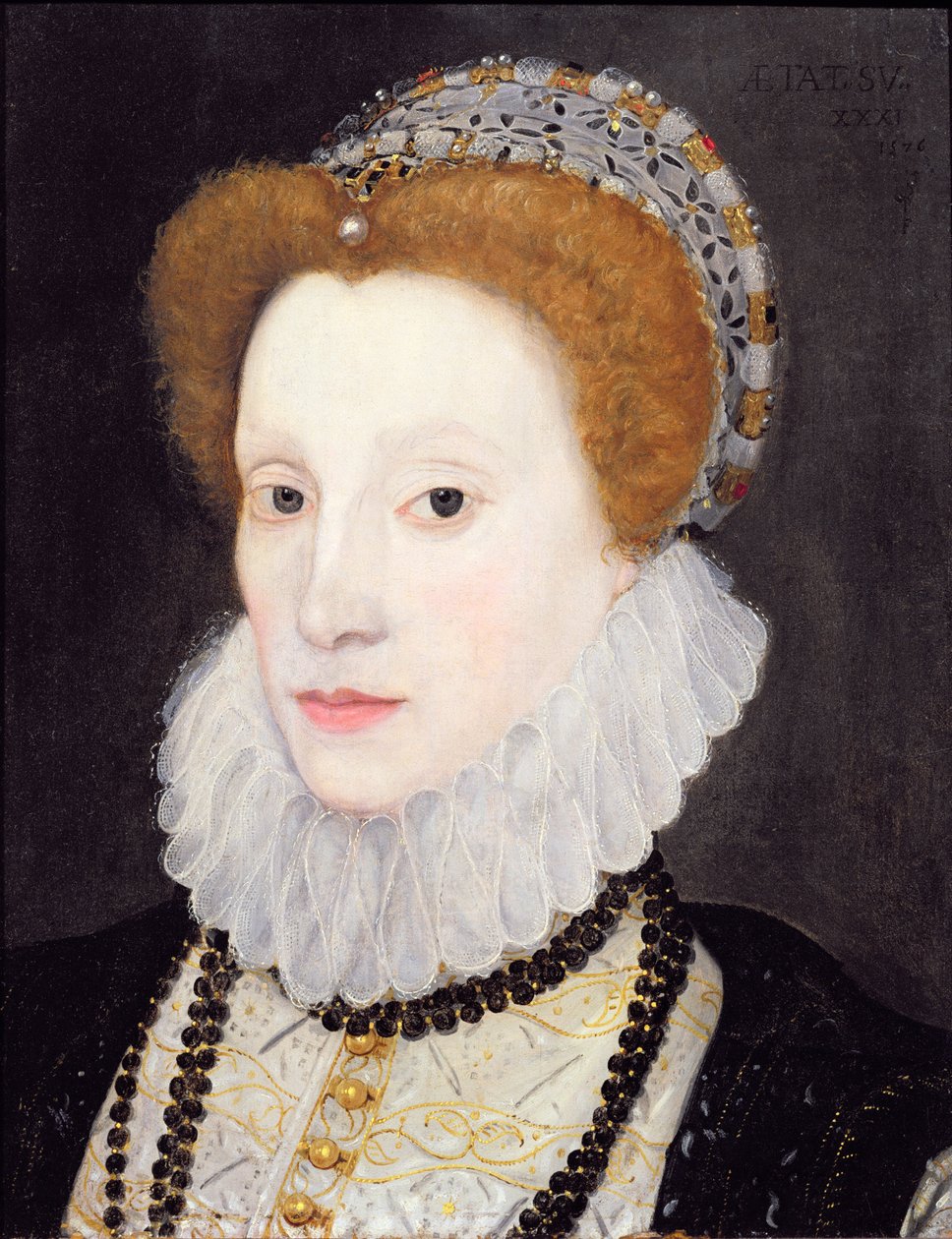 Portrait of a Woman (said to be Elizabeth I), 1576 by George Gower
