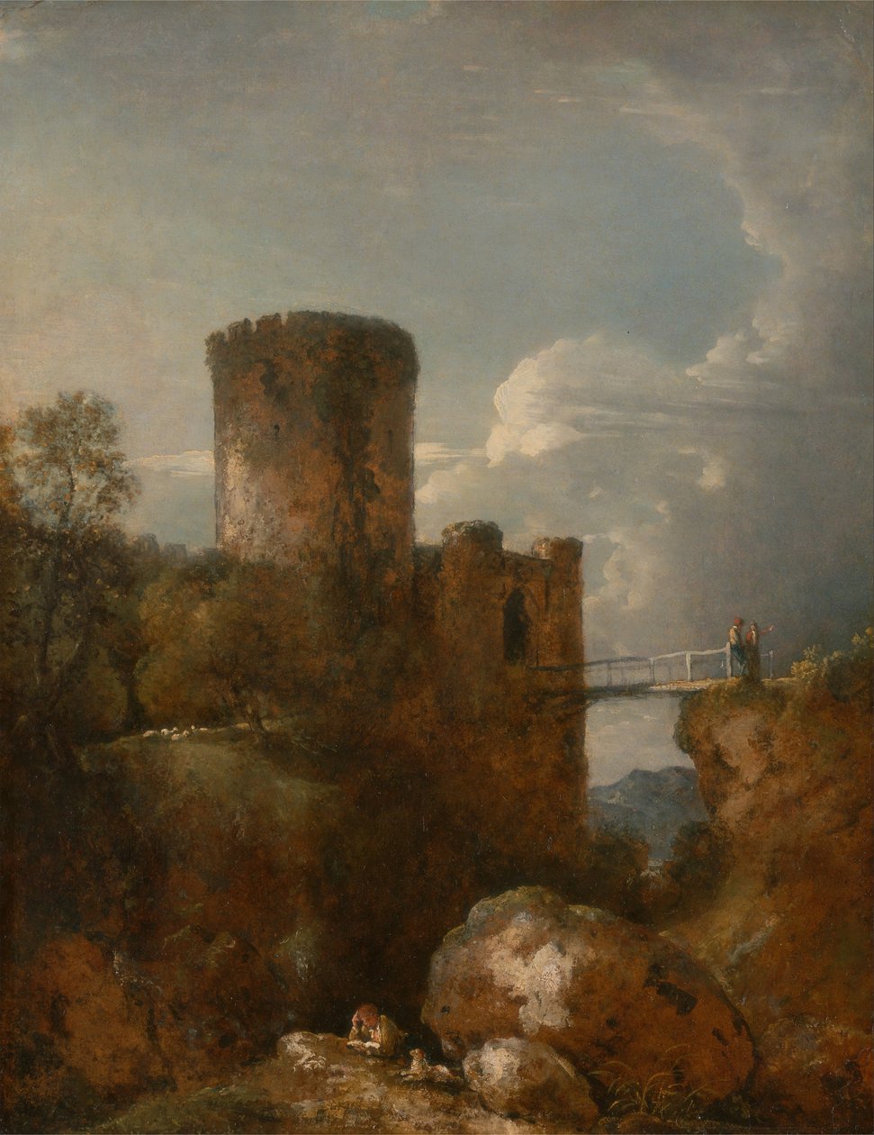 Conway Castle by George Howland Beaumont