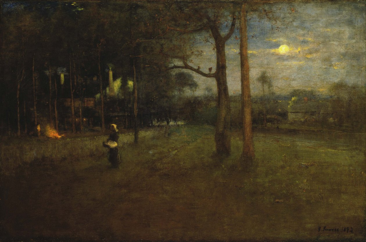Moonlight, Tarpon Springs by George Inness