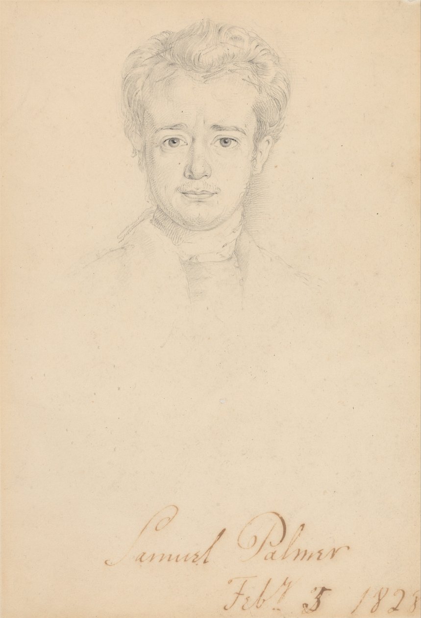 Portrait of Samuel Palmer, February 5, 1828 by George Richmond