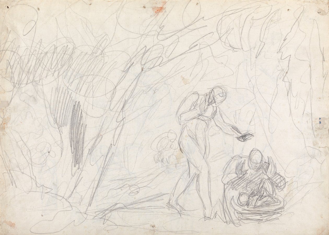 Abandonment and Rescue of Perdita by George Romney