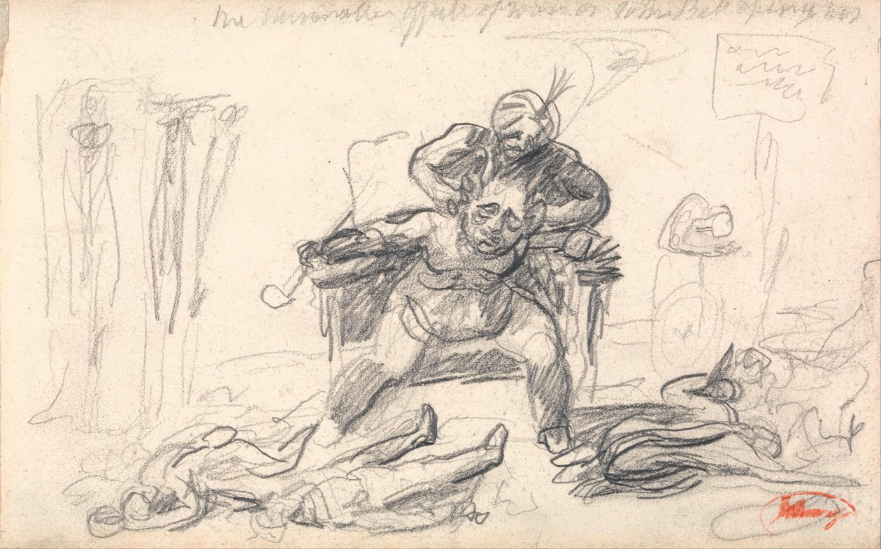 Demon Ruler and Subjects: The Miserable Effects of War on John Bull by George Romney