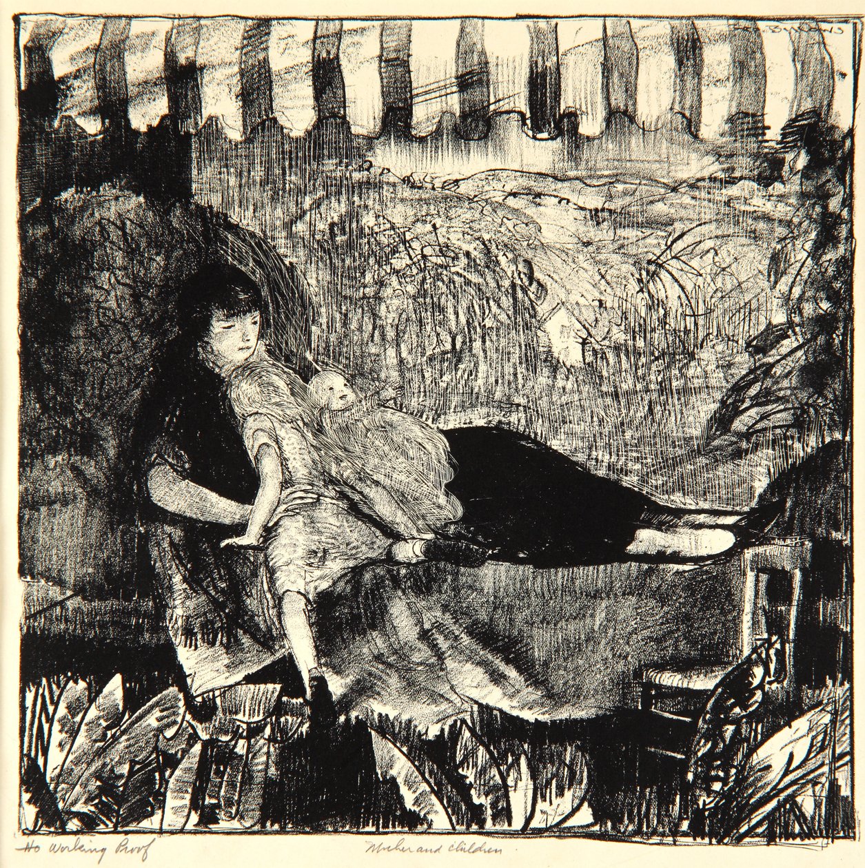 Mother and Children, 1916 by George Wesley Bellows