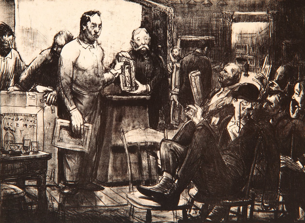 The Jury, 1916 by George Wesley Bellows