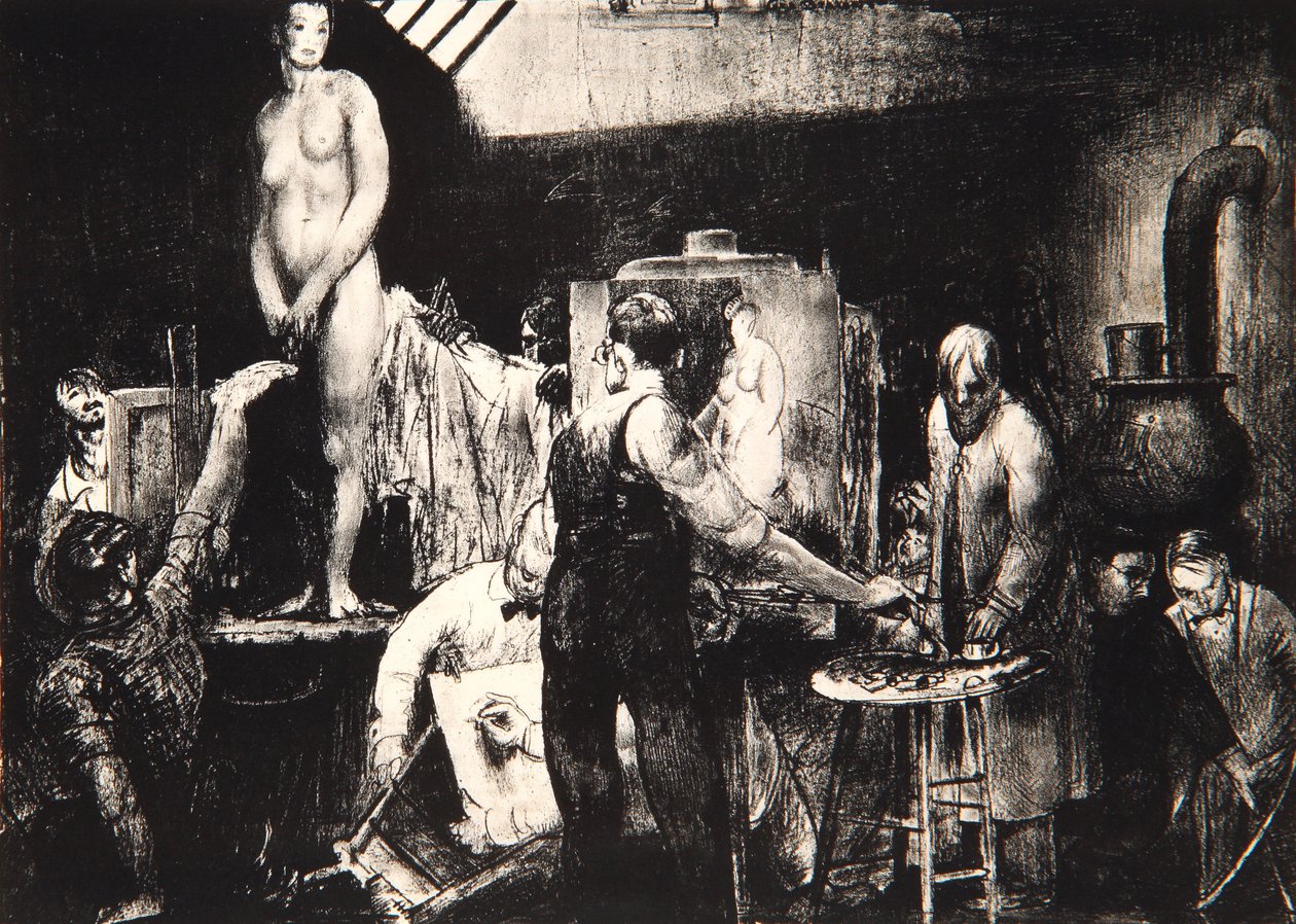 The Life Class by George Wesley Bellows
