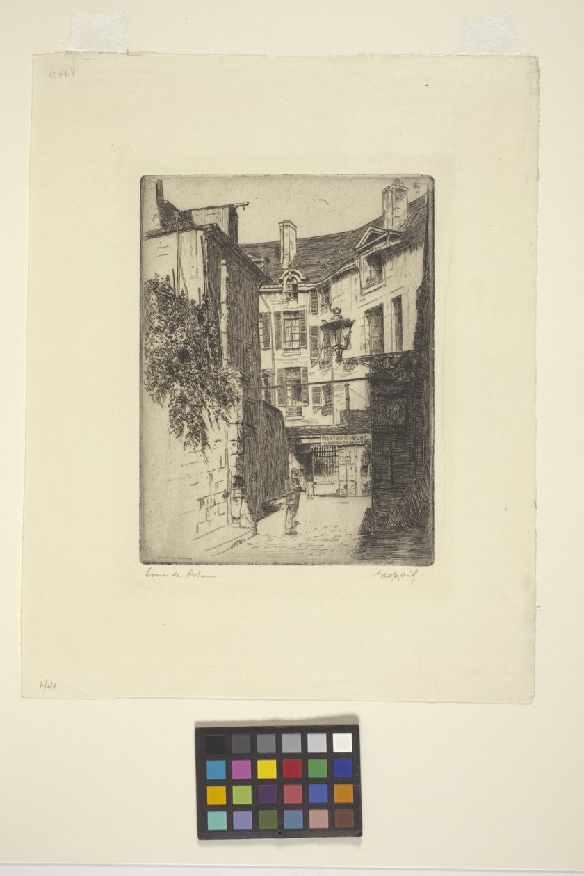 Cour de Rohan by George-Charles Aid