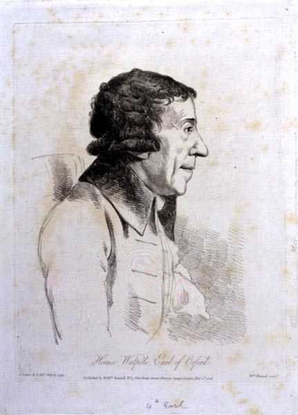 Horace Walpole, 4th Earl of Orford, engraved by William Daniell by George (after) Dance