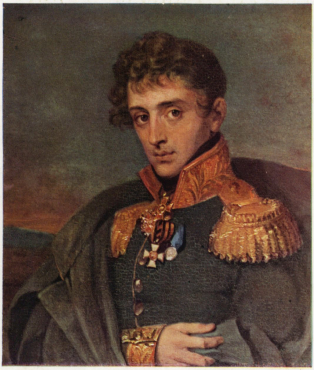 Portrait of Alexander Tuchkov by George (after) Dawe