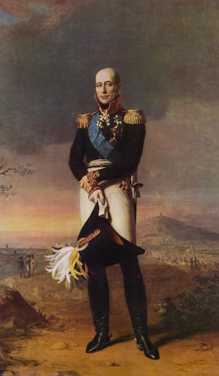 Portrait of Barclay de Tolli by George (after) Dawe