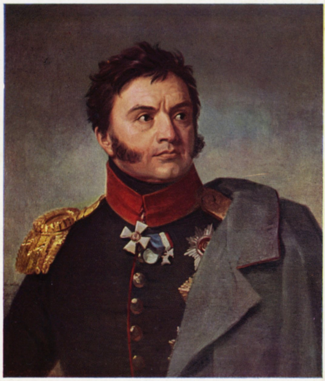 Portrait of Nikolay Raevsky by George (after) Dawe