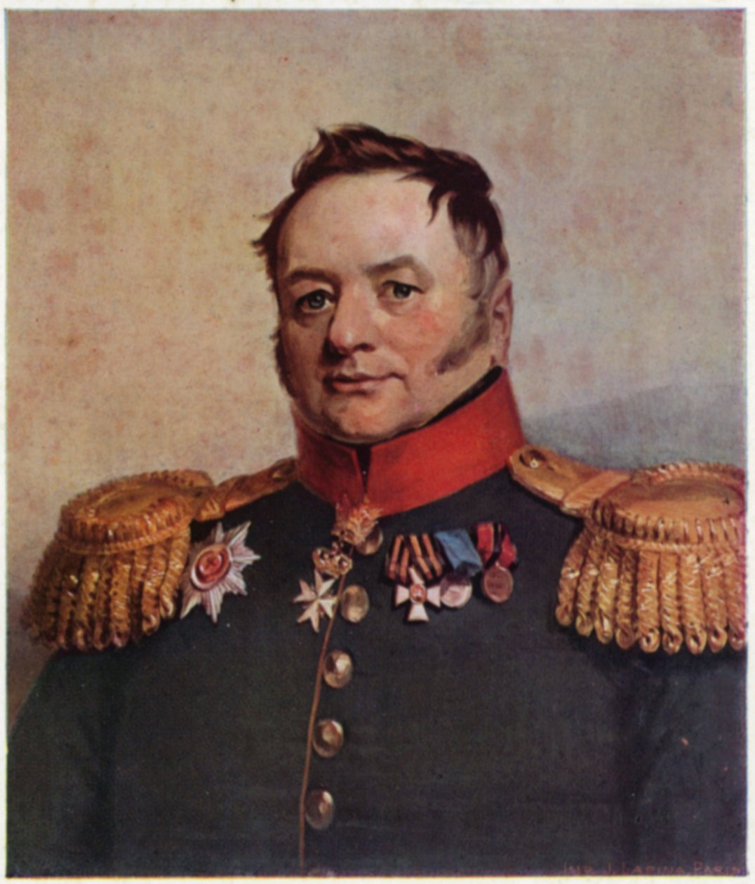 Portrait of Pavel Tuchkov by George (after) Dawe