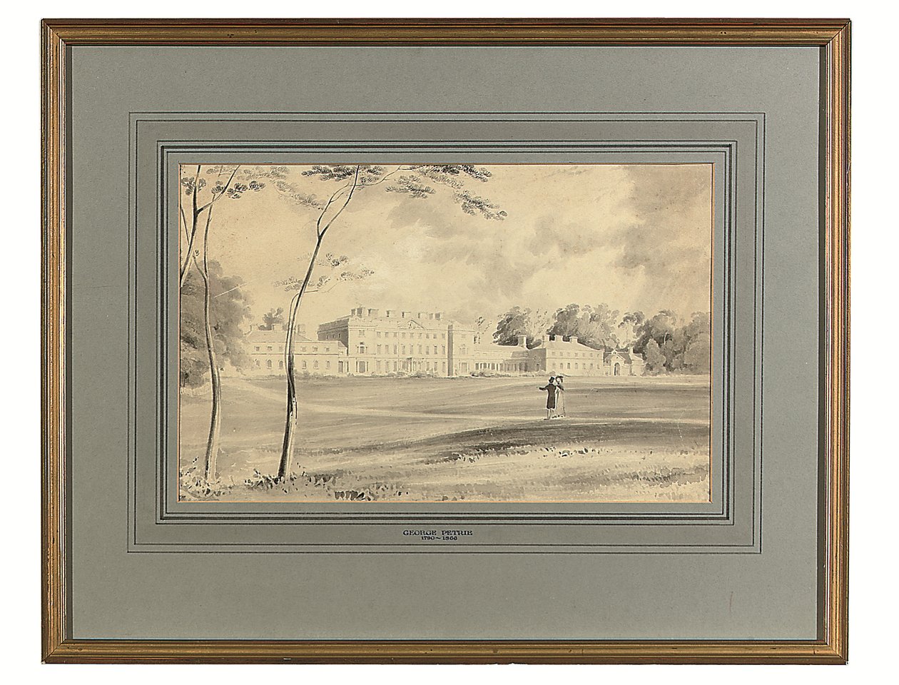 Carton House, Co. Kildare, seat of the Duke of Leinster by George (after) Petrie