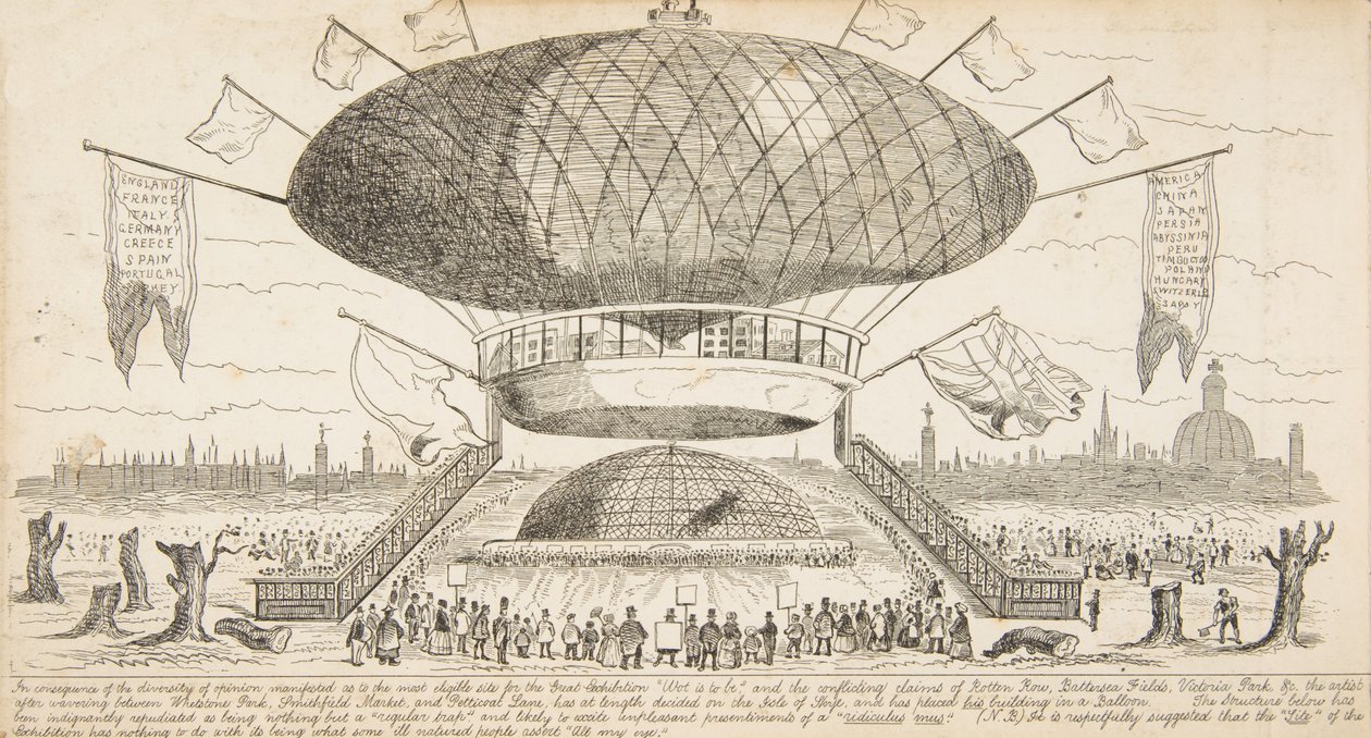 The Great Exhibition Wot is to Be, Probable Results of The Industry of All Nations by George Augustus Sala