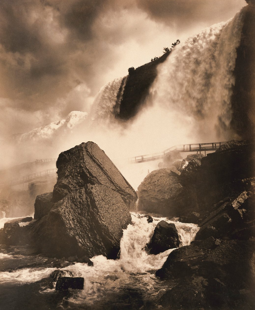 Niagara in Summer, from Below by George Barker