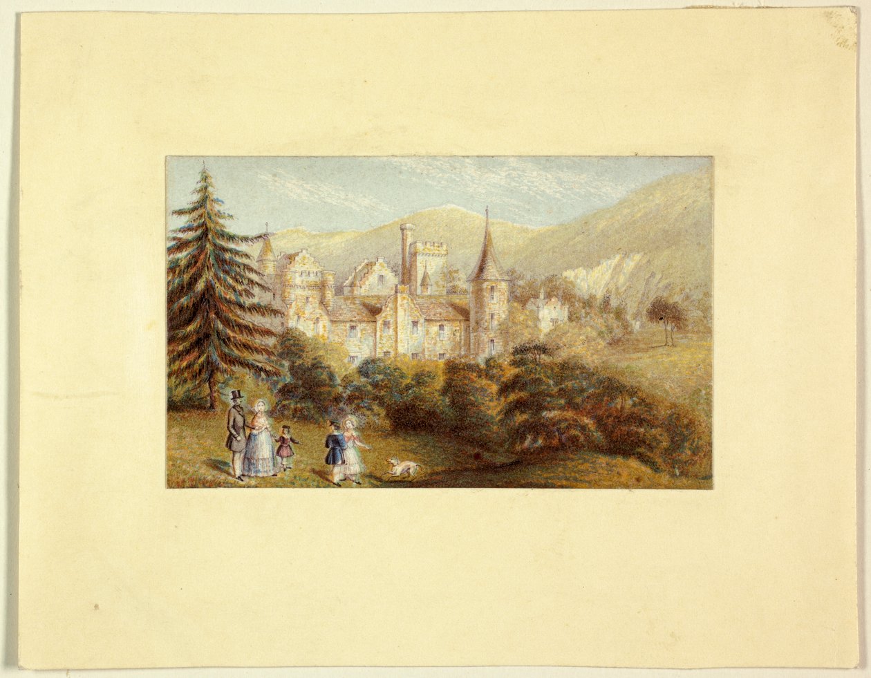 Balmoral Castle by George Baxter