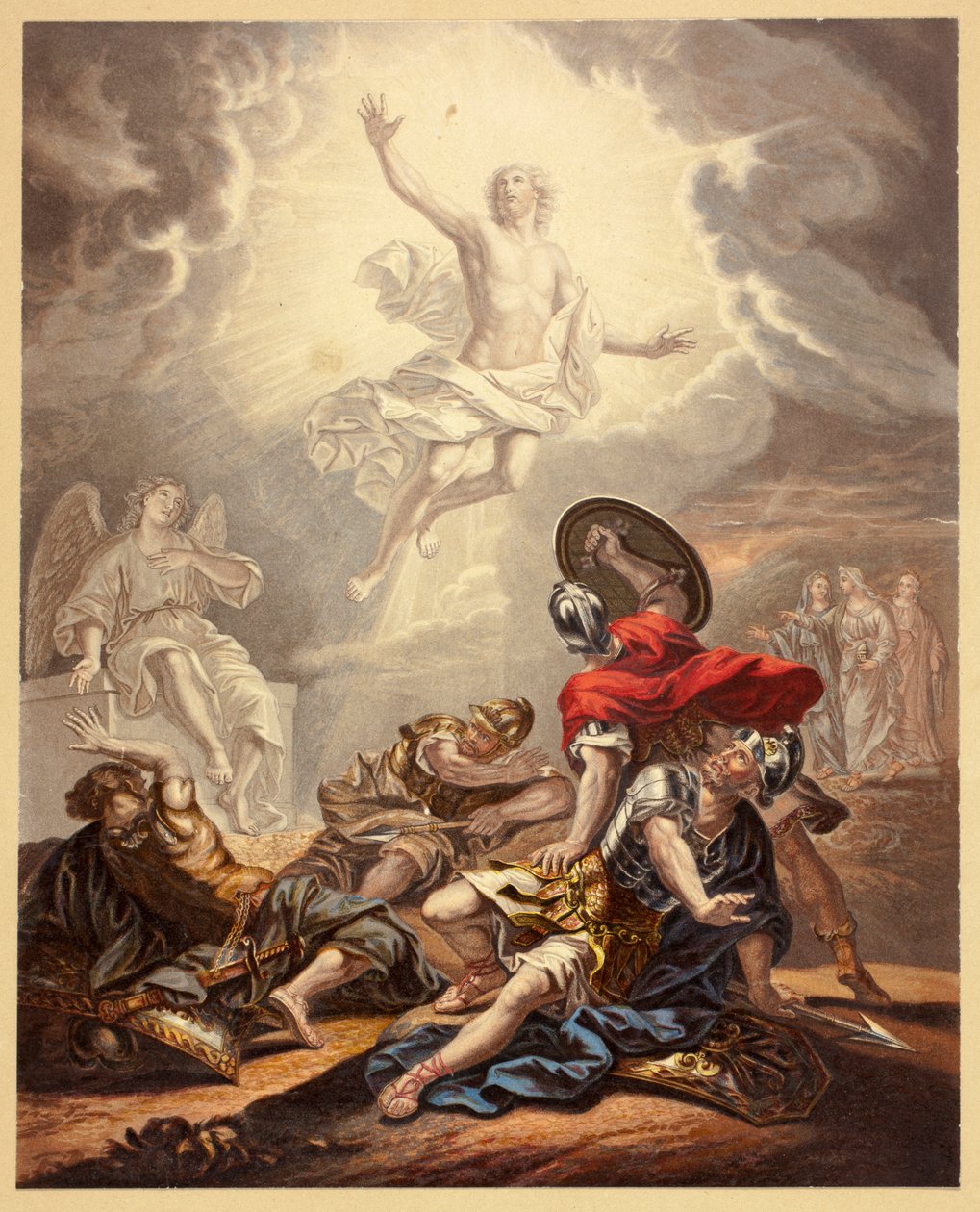 The Third Day He Rose Again by George Baxter