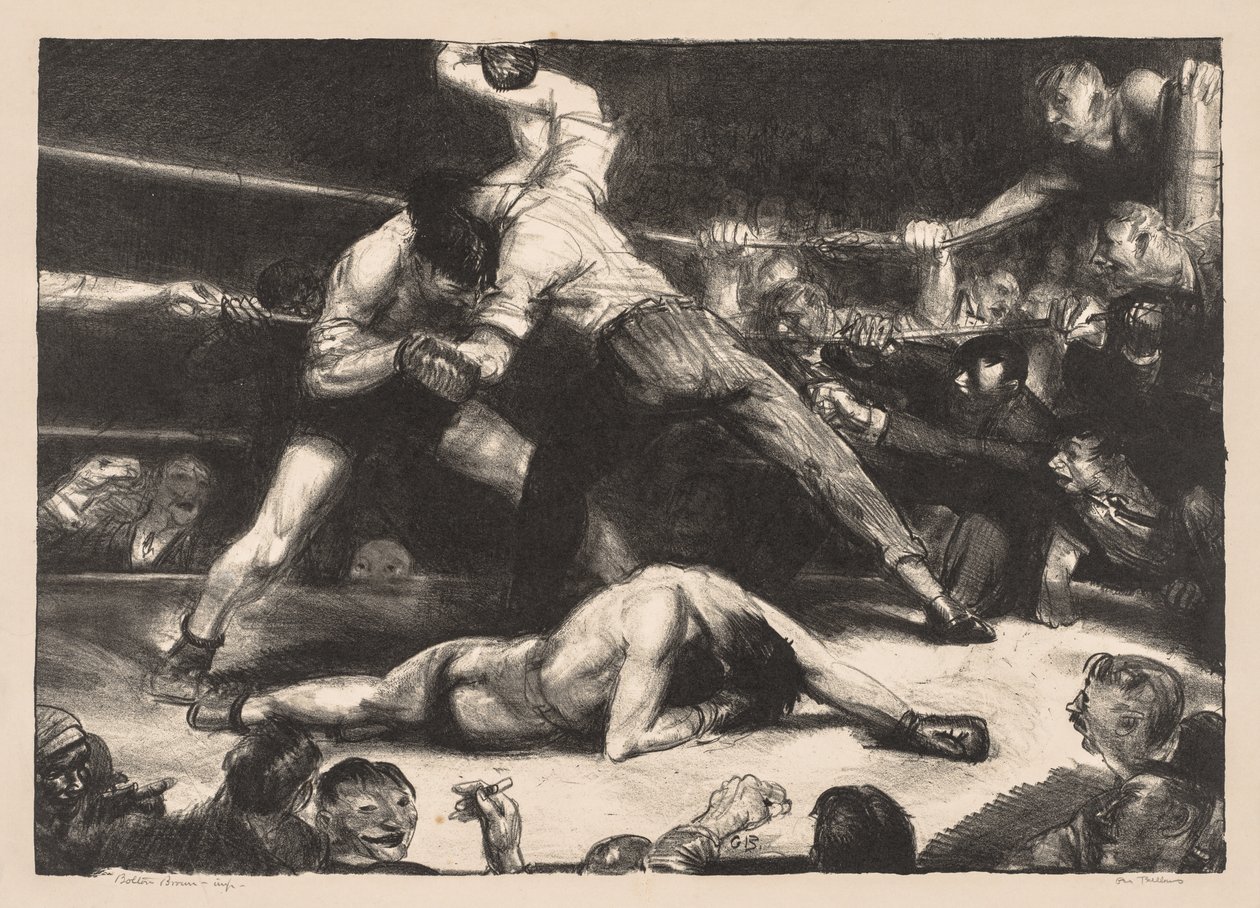 A Knockout by George Bellows