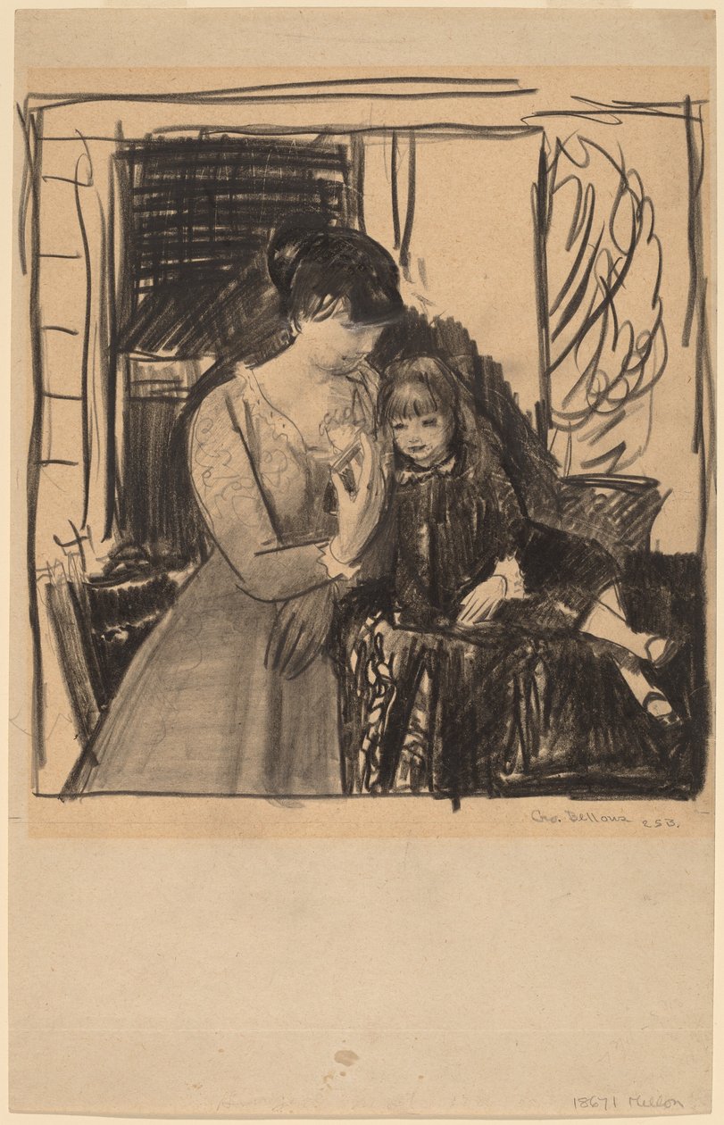 Anne and Her Mother by George Bellows