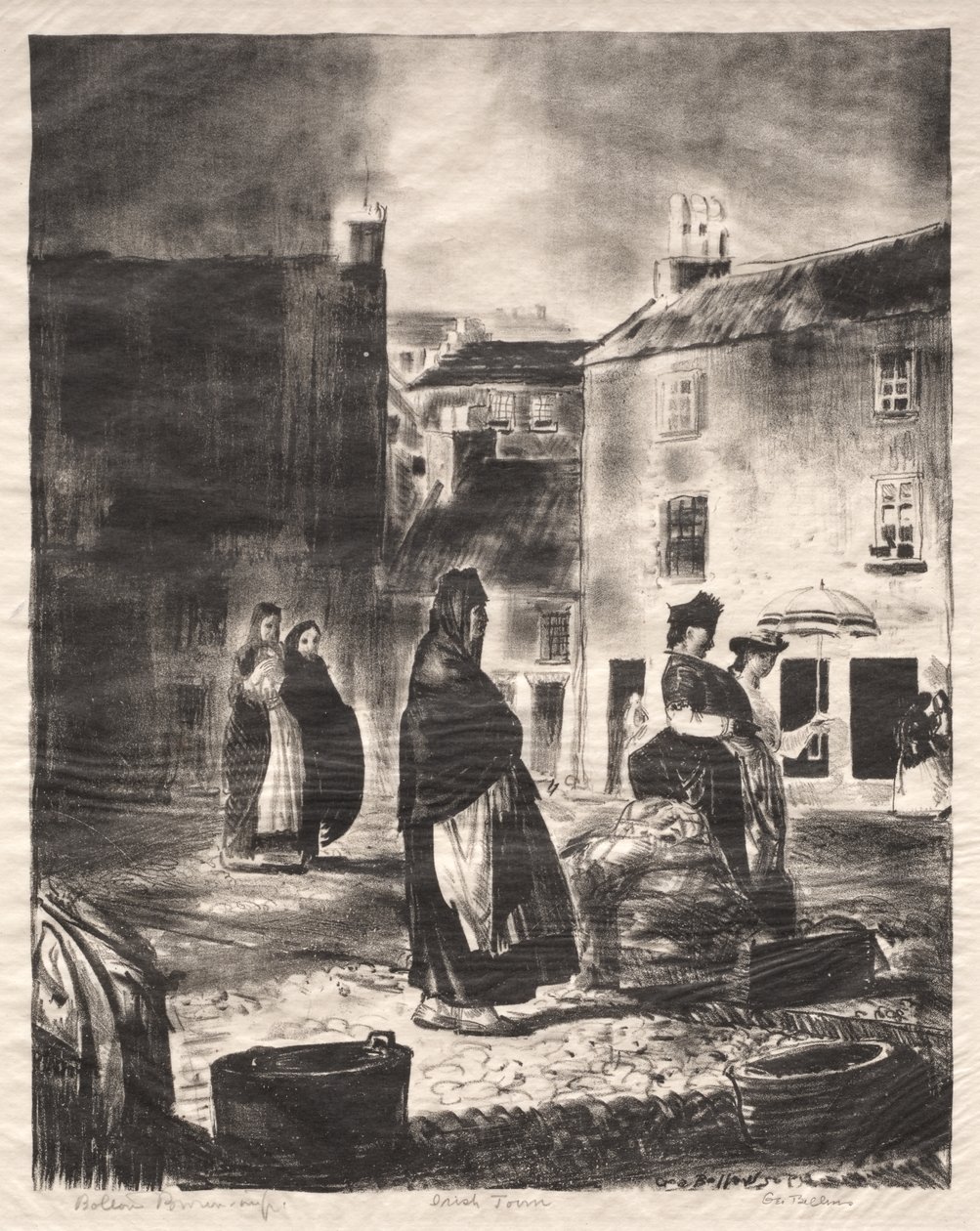 Irish Town by George Bellows