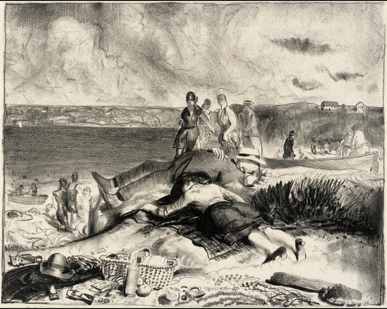 Legs of the Sea by George Bellows