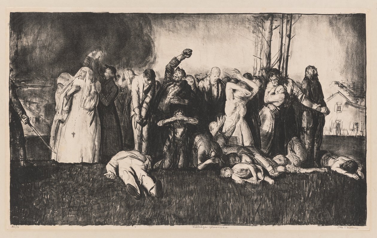 Massacre at Dinant by George Bellows