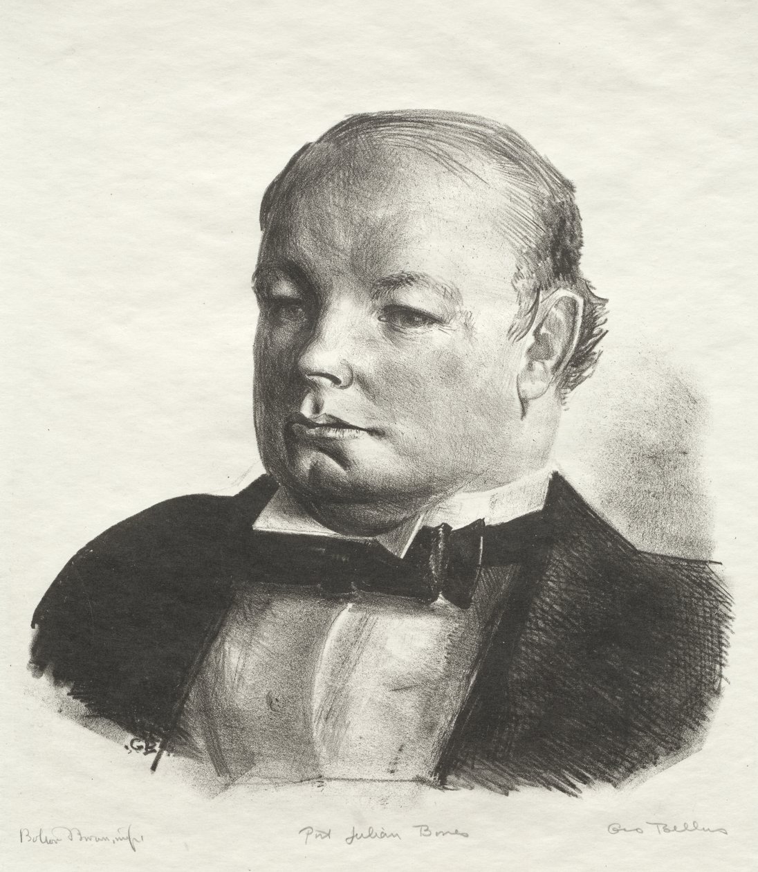 Portrait of Julian Bowes by George Bellows