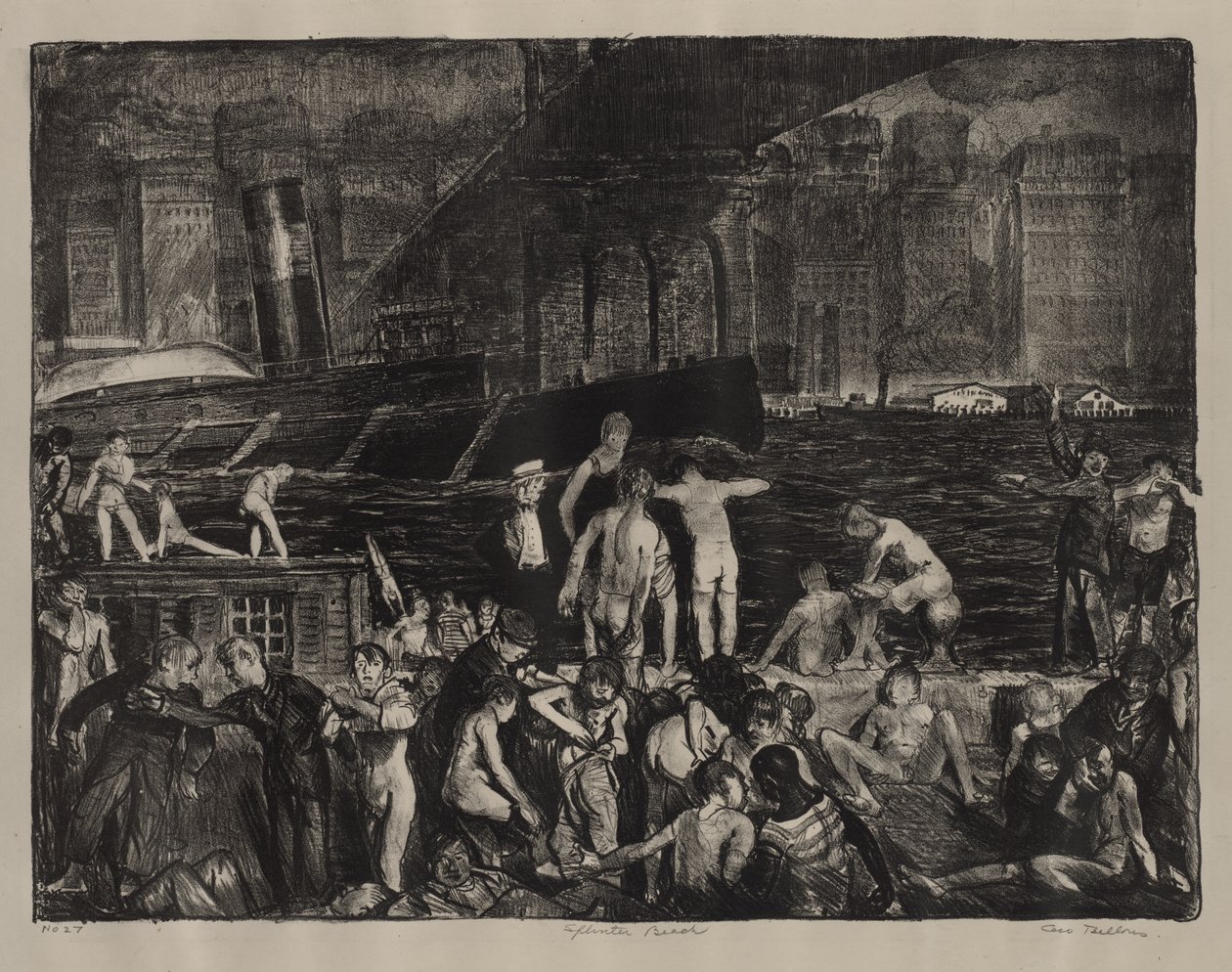 Splinter Beach by George Bellows
