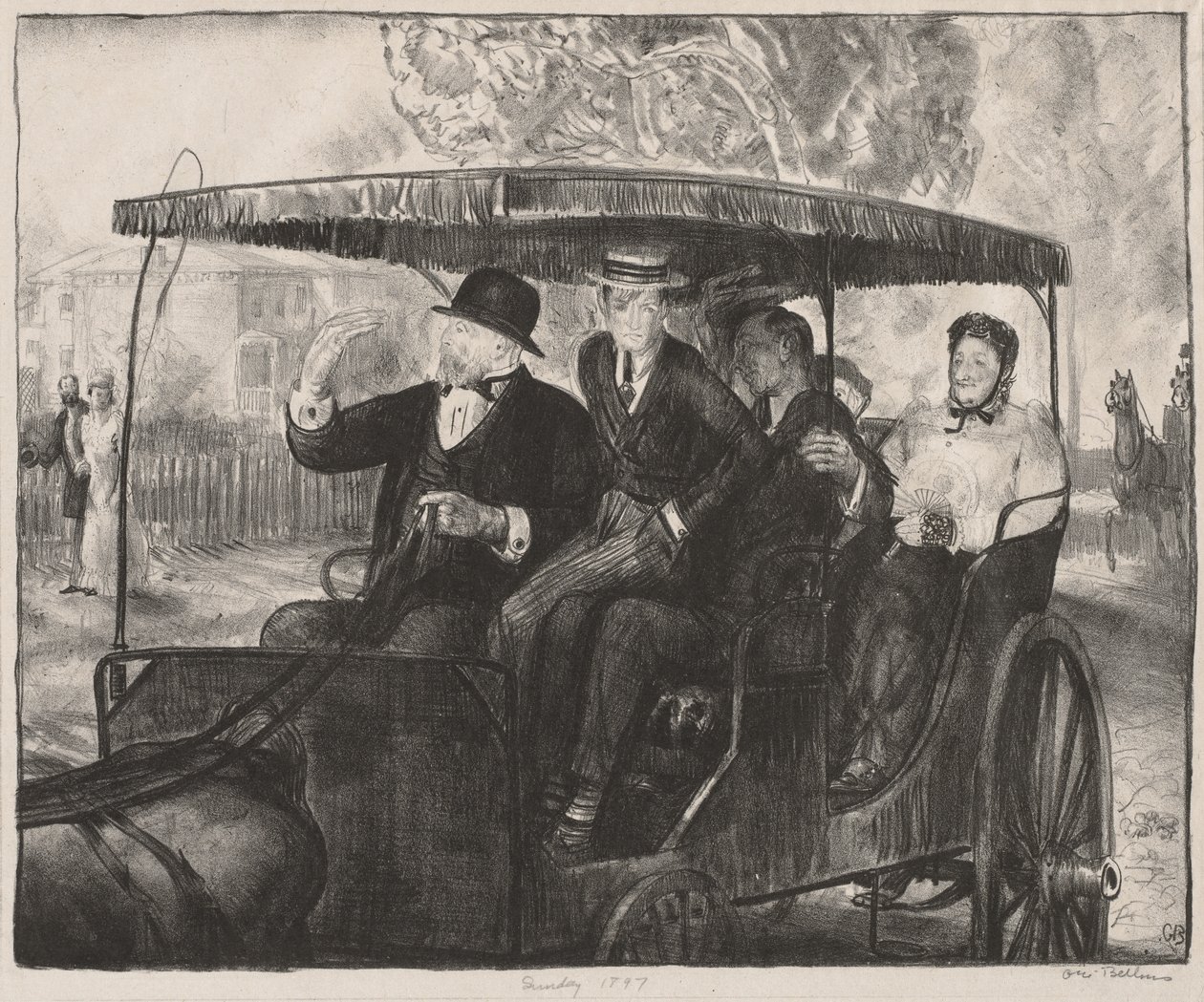 Sunday 1897 by George Bellows