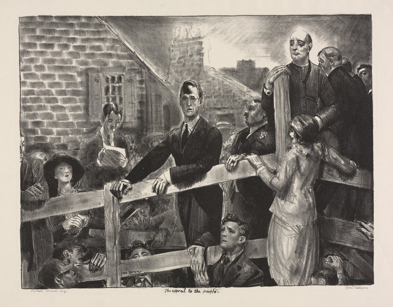 The Appeal to the People by George Bellows