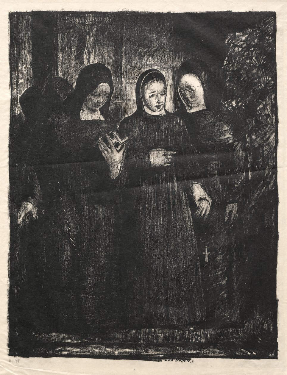 The Novitiate by George Bellows
