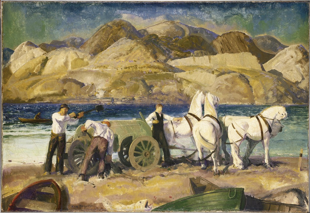 The Sand Cart by George Bellows