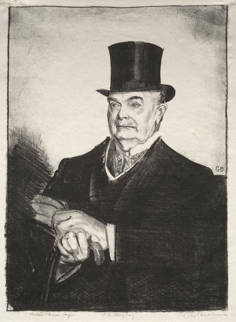 W. E. Story, Esq., Second State by George Bellows