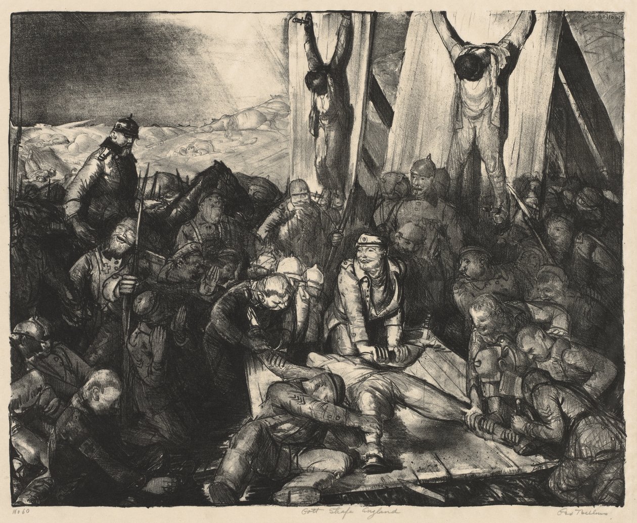 War Series: God Punish, England by George Bellows