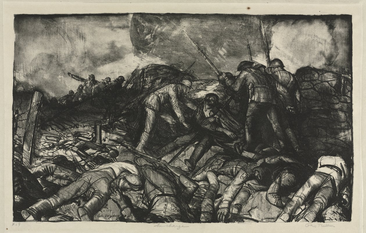 War Series: The Charge by George Bellows