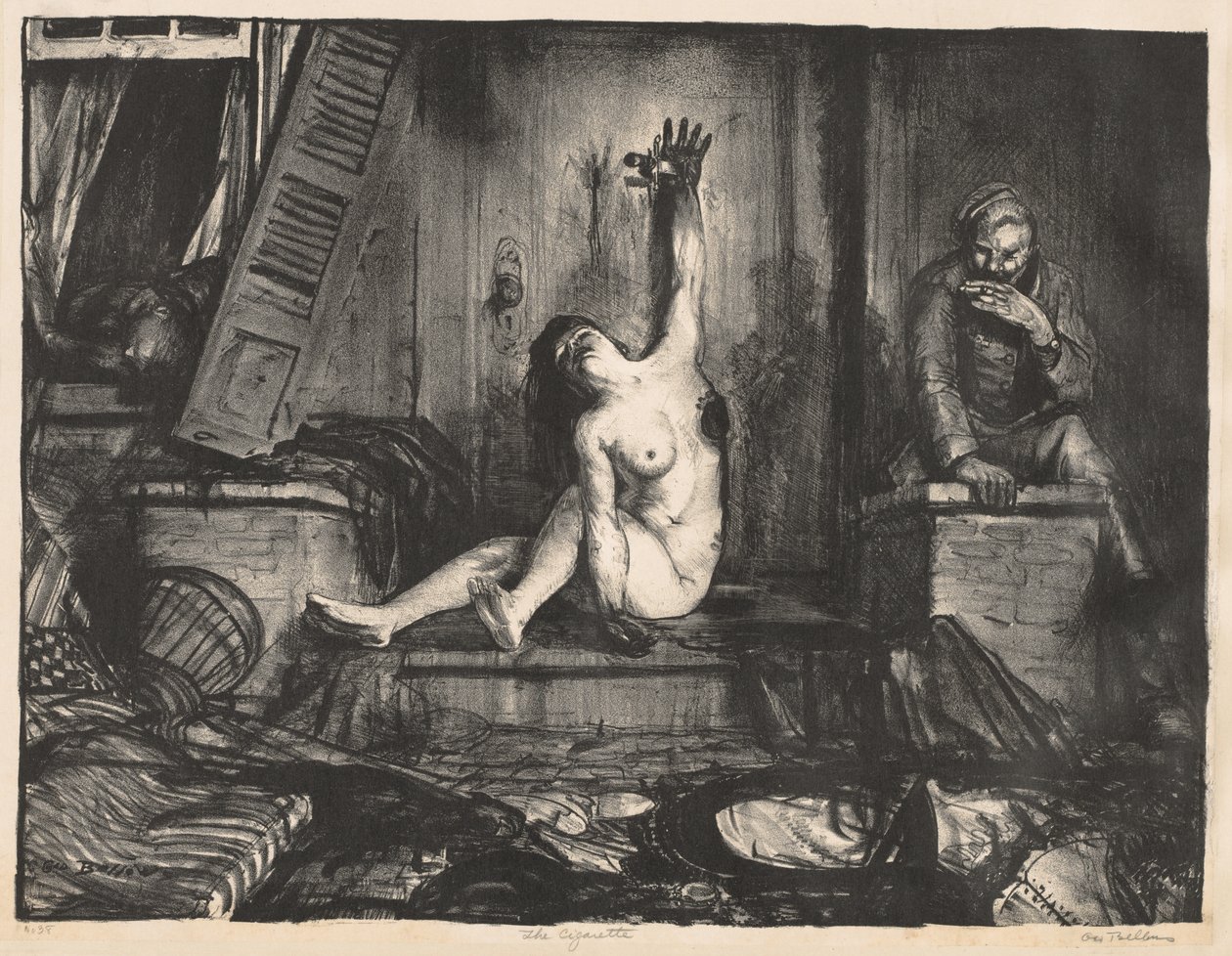 War Series: The Cigarette by George Bellows