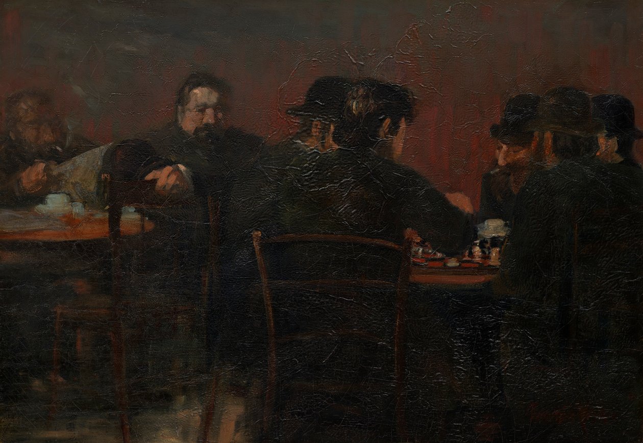 Chess Players by George Benjamin Luks