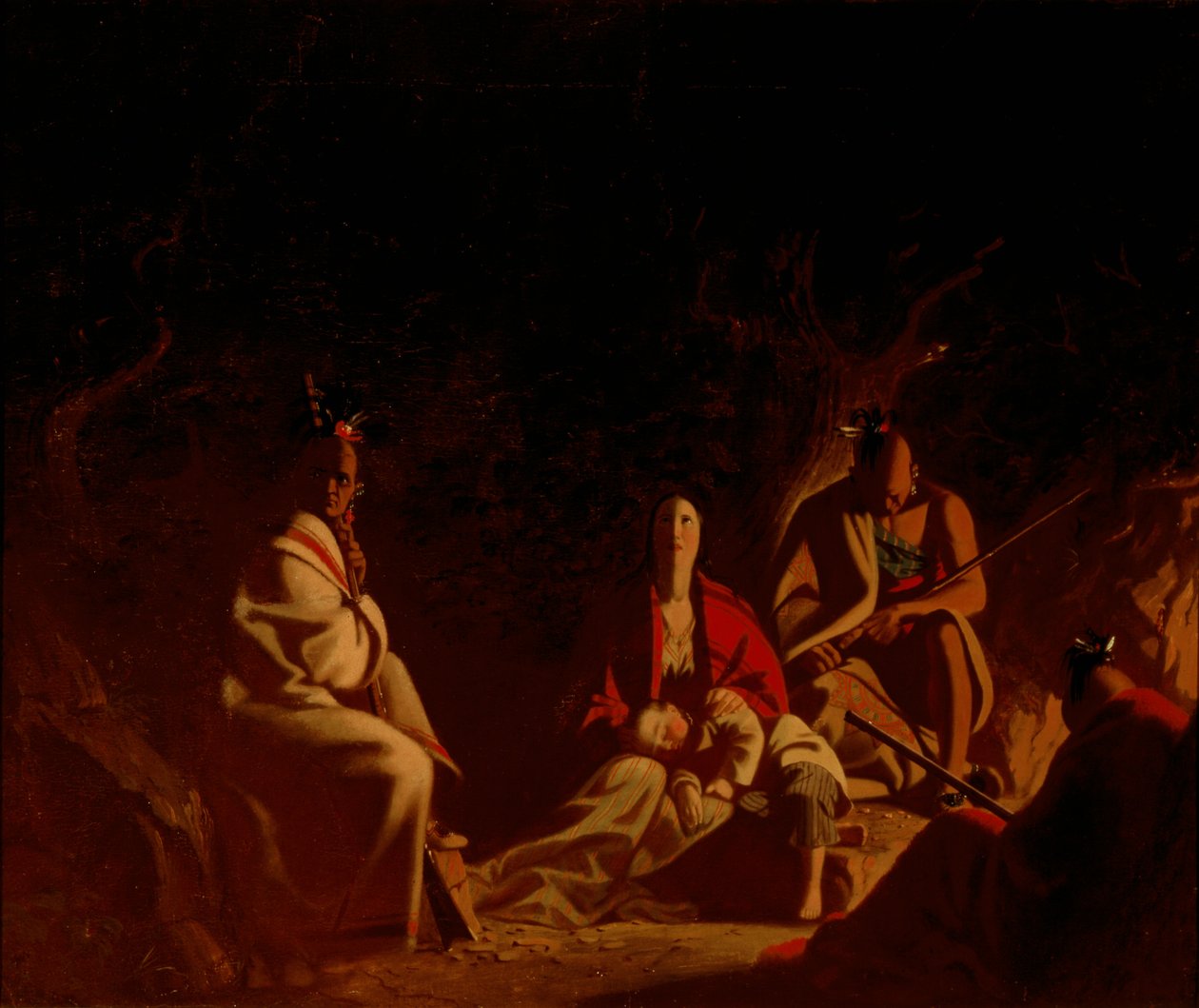 Captured by Indians by George Caleb Bingham