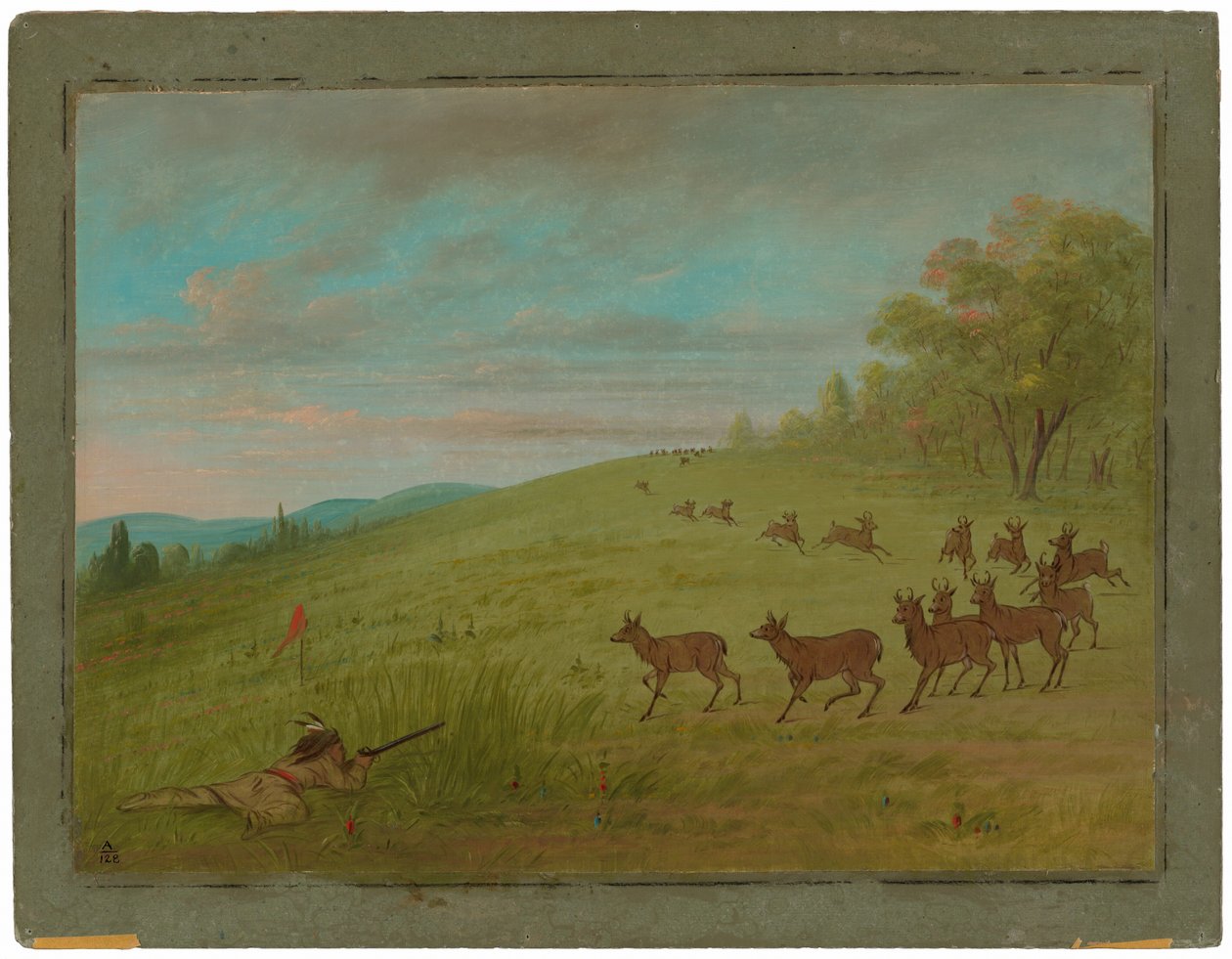 Antelope Shooting by George Catlin