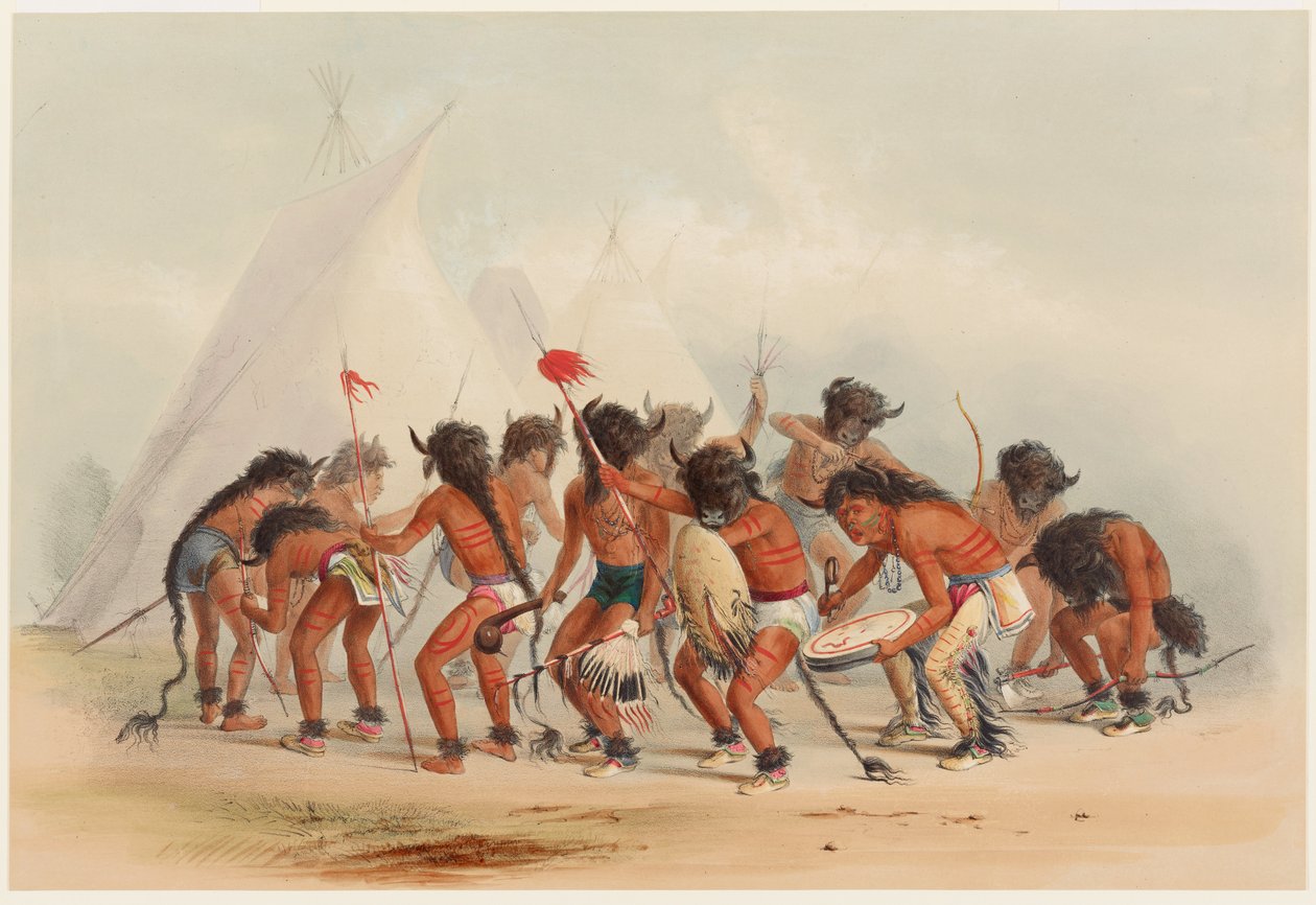 Buffalo Dance by George Catlin