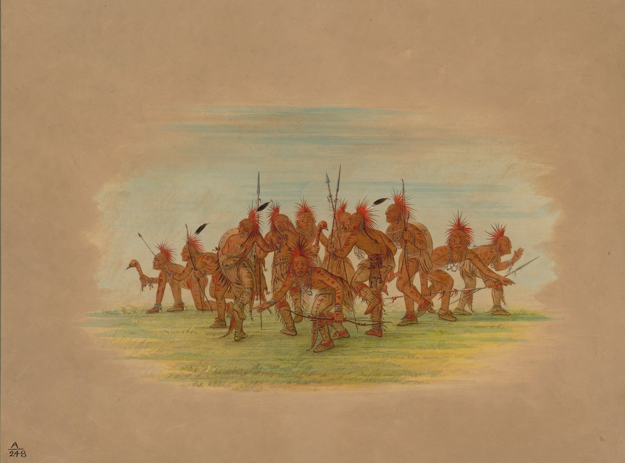 Discovery Dance - Saukie by George Catlin
