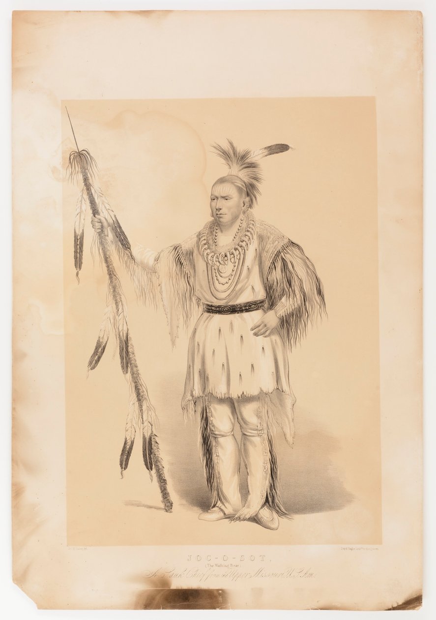 Joc-o-sot, the Walking Bear by George Catlin